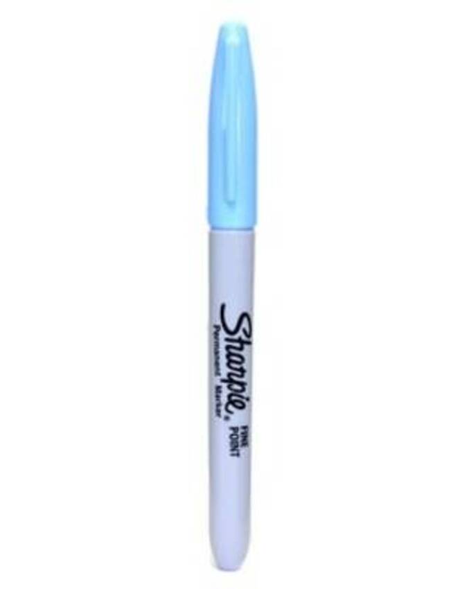 Sharpie Marqueur Sharpie pointe fine ogive bleu - prix pas cher et achat  rapide chez iOBURO- prix pas cher chez iOBURO