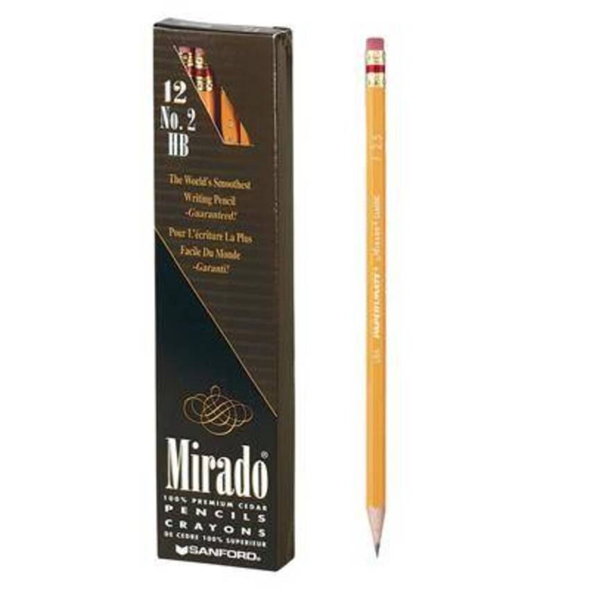 Crayon à mine en bois Mirado HB à l'unité 7073502097 par