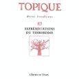 Topique, no. 83 : Représentations du terrorisme