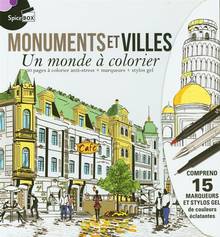 Monuments et villes : un monde à colorier