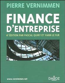 Finance d'entreprise 6/ed.                            ÉPUISÉ