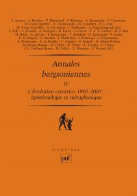 Annales bergsoniennes, IV