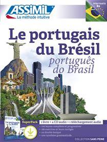Portugais du Brésil : superpack, 1 livre + 4 CD audio + 1 téléchargement audio