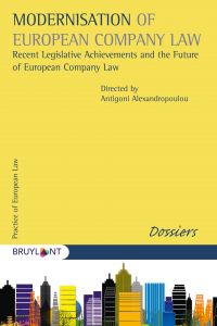 Modernisation of European Company Law