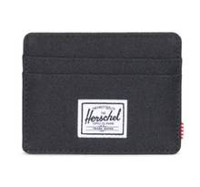 Portefeullie Herschel Charlie RFID - Noir