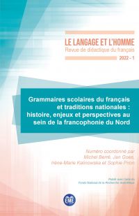 Grammaires scolaires du français et traditions nationales