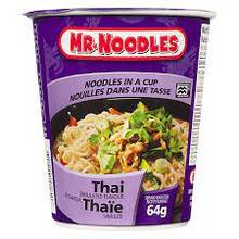 Mr Noodles nouilles dans une tasse Thaïe 64g