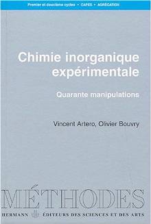 Chimie inorganique experimentale: quarante manipulation