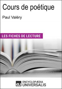 Cours de poétique de Paul Valéry