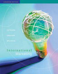 International marketing : 1e  édition canadienne