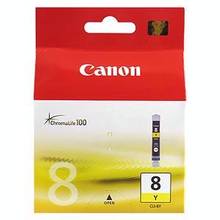Cartouche originale Canon CLI-8Y - Jaune - 420 pages