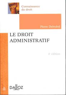 Droit administratif, 4e édition