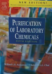 Purification of Laboratory Chemicals 5 ed.