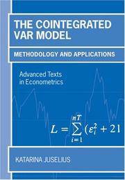 Cointegrated VAR Model : Methodology and Applications