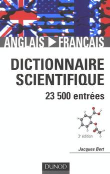 Dictionnaire scientifique : anglais-français