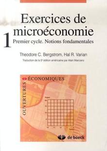 Exercices de microéconomie 1