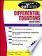 Schaum's Outline of Differential Equations 3 ed. revised