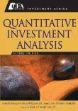 Quantitative Investments Analysis : 2e édition