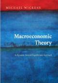 Macroeconomic theory: a dynamic general equilibrium apprÉPUISÉ