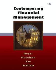 Contemporary Financial Management : 14th edition