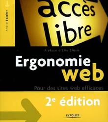 Ergonomie Web : 2ème édition ARRET DE COMMERCIALISATION