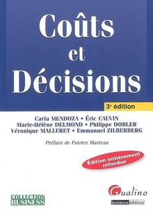 Coûts et décisions : 3e édition
