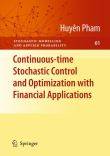 Continuous-time Stochastic Control and Optimization with Financia