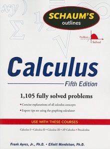 Schaum's Outlines Calculus