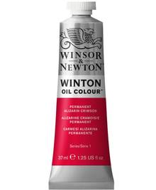 Peinture à l'huile Winton Winsor & Newton 37ml Alizarin cramoisi permanent PR177