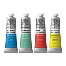 Peinture à l'huile Winton Winsor & Newton 37ml Vert clair permanent PB15:3 PW6 PY74