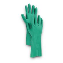 Gants de protection en nitrile vert #GL9315L (9-Large)