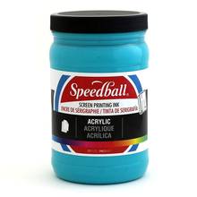 Encre sérigraphie Speedball #4653 946ml Bleu paon
