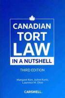 Canadian Tort Law in a Nutshell