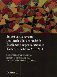Problèmes d'impot solutionnés : t.1 : édition 2013-2014