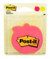 Bloc de feuillets collants Post-it forme de Pomme (Paquet de 2x75 feuillets)  7350-APL 