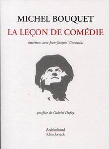 Leçon de comédie : Entretiens avec Jean-Jacques Vincensini