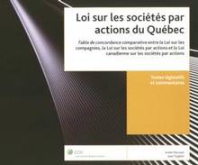 Loi sur les sociétés par action du Québec