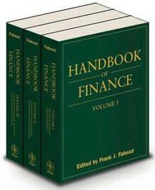 Handbook of Finance : ensemble de 3 volumes