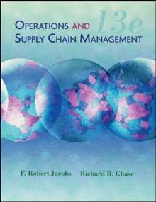 Operations and Supply Chain  Management : 14th  edition