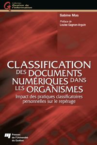 Classification des documents numériques dans les organismes : Imp