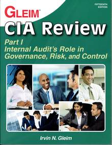 CIA Review, Part I : Internal Audit's Role in Governance, Risk, a