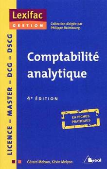 Comptabilité analytique : en  fiches pratiques : 4e édition