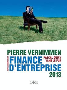 Finance d'entreprise 2013
