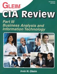 CIA Review, Part III : Business Analysis and Information Technolo