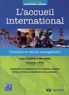 Accueil international : Concepts et cas de management