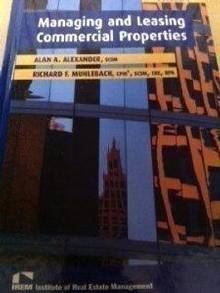 Managing and Leasing Commercial Prooerties
