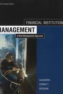 Financial Institutions Management : A Risk Approach : 4e édition