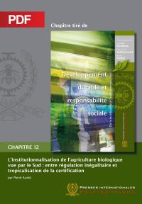 L'institutionnalisation de l'agriculture biologique vue par le Sud (Chapitre PDF)