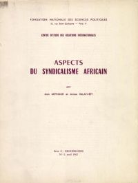 Aspects du syndicalisme africain