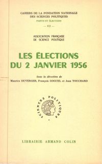 Les élections du 2 janvier 1956